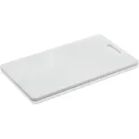 WAS Germany - HACCP Schneidbrett, 40 x 25 x 1,2 cm, weiß, Polyethylen