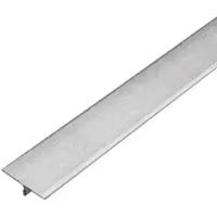 Tirocco Übergangsprofil T-Form V2A Edelstahl gebürstet T-Profil (B= 25 mm, L= 250 cm)