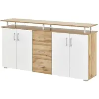 Emob Sideboard ¦ holzfarben ¦ Maße (cm): B: 178 H: 90 T: 40.0