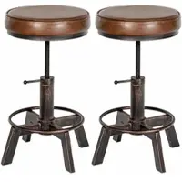 CLP 2er Set Hocker Destin Bronze