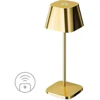 Villeroy & Boch Neapel Micro RC LED-Akkuleuchte-Gold-mit LED (2200K/3000K)
