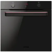 Hafele Einbaubackofen Assedo BC54ABi6a, All Black Design, Garraumvolumen: 77 Liter, 535.62.630
