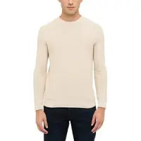 Mustang Cardigan "Herren Style Elliot", Herren, Gr. 3XL, beige, Strick, 100% Baumwolle, regular fit, Rundhals, Strickjacken Cardigan