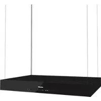 Miele DA 6708 D Aura Edition 6000 - Inselhaube mit 5 Jahre Garantie, Obsidianschwarz, 100 cm
