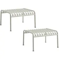 HAY - Palissade Ottoman, hellgrau (2er-Set)
