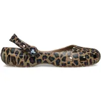 Crocs Ballerinas Classic Animal Ballet 212478 Braun