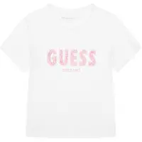 GUESS T-Shirt J6RI24 K6YW4 Weiß Regular Fit 140