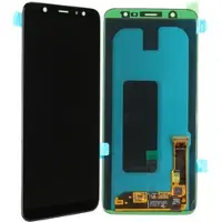 Samsung LCD-Kompletteinheit für Galaxy A6+ 2018 A605, schwar
