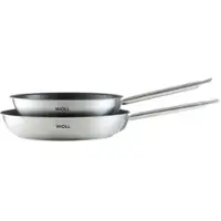 Woll Pfannen-Set Steel , Edelstahl , Maße (cm): B: 28,9 H: 5