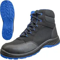 Nitras Sicherheitsschuhe 7436 SOLID STEP MID S3 blau Gr. 46