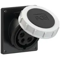 Pce 4152-7 CEE-Anbausteckdose schräg (92x100mm) 16A 5p 7h IP67 41527