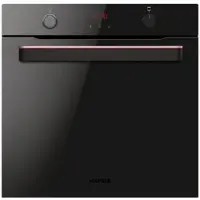 Hafele Pyrolyse-Einbaubackofen Assedo BP55ABi6a, All Black Design, Garraumvolumen: 77 Liter, 535.62.610