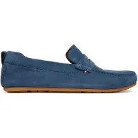 Tommy Hilfiger Mokassins Core Hilfiegr Suede Driver FM0FM05789 Blau