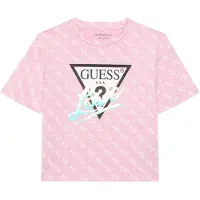 GUESS T-Shirt J6RI08 K6YW4 Rosa Regular Fit