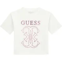 GUESS T-Shirt J6RI22 K8HM4 Weiß Regular Fit 170