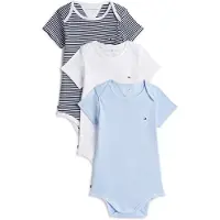 Tommy Hilfiger Babybody-Set KN0KN02374 Himmelblau