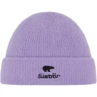 Eisbar Wintermütze (Beanie) Mana - Flauschige Textur - Damen violett - 1 Stück