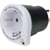 Kopp 473208015 Reiseadapter Europa nach USA - 3 Stück