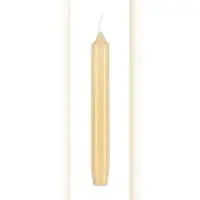 Kopschitz Kerzen Leuchterkerzen, Tafelkerzen, Haushaltskerzen Pinie Beige, 250 x Ø 25 mm, 12 Stück