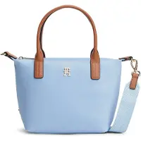 Tommy Hilfiger Handtasche Popette Mini Tote AW0AW17709 Himmelblau
