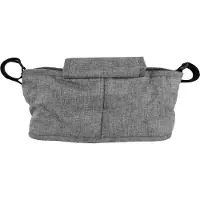 MonsterShop Haustierwagen Fronttasche – gewebtes Grau
