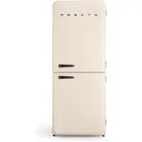 Create FRIDGE RETRO COMBI 401L - Retro-Stil Kombikühlschrank