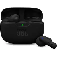 JBL Vibe Beam 2 Earbuds - Kabellose Ohrhörer - Aktive Geräuschunterdrückung - Schwarz