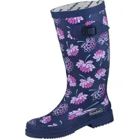 Bockstiegel Regenstiefel Lena in dunkelblau/multi in dunkelblau/multi | Gr.: 42