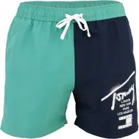 Tommy Hilfiger Tj Medium Drawstring Bahama Green Größe: S | Badehosen Outlet | Herren | Grün
