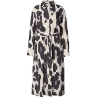 MSCH Copenhagen Damen Kleider Mschkaralie Jusia Shirt Dress Aop - Beige - Größe M