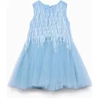 Abel & Lula Elegantes Kleid 5025 Himmelblau Regular Fit