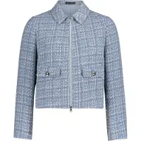 Betty Barclay Blazer-Jacke langarm in Blau/Weiß | Gr.: 42