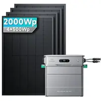 SolarMars Zendure SolarFlow 800 Pro Balkonkraftwerk mit Speicher - 4 Panels (2000Wp)üî• / Zendure 800 pro / Ohne HAL