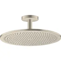Hansgrohe Kopfbrause SHOWERSOLUTIONS 350 1jet brushed nickel brushed nickel