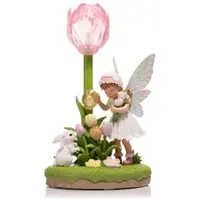 LUMIDA Casa LED Design-Tulpe Feen-Zauber Kristalloptik Höhe 30cm