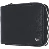 Golden Head Leder Geldbörse Capri RFID Protect RV-Scheintasche 1367 Schwarz