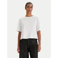 Armani Exchange für Damen. XW001836AF10356U0002 Freizeit-T-Shirt weiß (S), Lässig, Baumwolle, Langarm