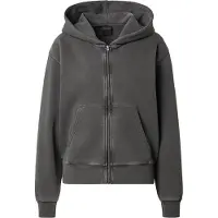 G-Star Washed Hoodie Zip Relaxed Sweatshirt - Schwarz - Damen - L