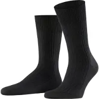 Falke Businesssocken Bristol Pure Socken in Schwarz | Gr.: 39/40