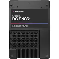 Western Digital WD Ultrastar DC SN861 WUS6BA138PSP9X3 - SSD - Rechenzentrum - 3.84 TB - intern - 2.5" (6.4 cm)