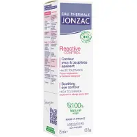 Jonzac Reactive Thermal Eau Control Bio-Beruhigende Augen- und Augenlidkontur 15 ml