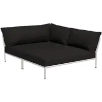 Houe LEVEL 2 Cozy Ecke Kissen rechts Aluminiumgestell
