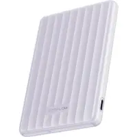 EcoFlow RAPID Mag externe Batterie, 5000 mAh 7,5 W, Lila