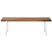 Weld & co Sitzbank Nussbaum 01 L 150 × 40 × 45 weiß