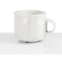 Lubiana Merkury Espressotasse 250 ml weiße Porzellan