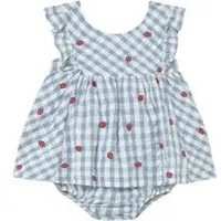 Mayoral Sommerkleid 1814 Himmelblau Regular Fit