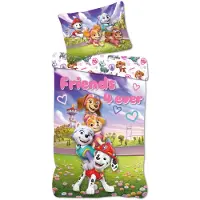 BrandMac Paw Patrol Paw Patrol Friends 4 Ever Bettbezug 140 x 200 cm - 70 x 90 cm Baumwolle