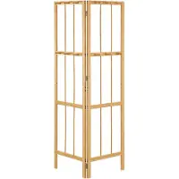 Helloshop26 Garderobe - - Hyllestad - Faltbar - 12 Haken - Naturbambus