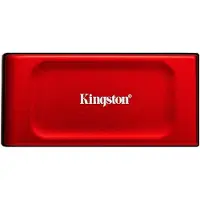 Kingston Technology 1TB Externe SSD XS1000 USB 3.2 Gen 2, Rot, 1 TB, USB Typ-C, 3.2 Gen 2 (3.1 Gen 2), 1050 MB/s, Rot