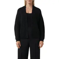 Comma Strickjacke mit Glitzerfäden, ohne Verschluss
